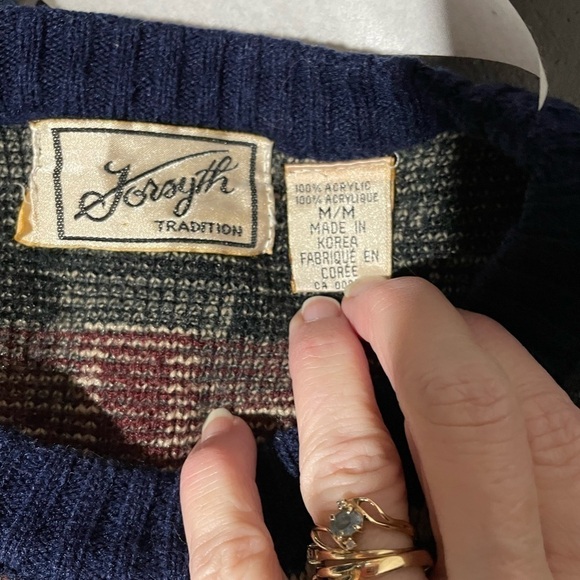 Forsyth Tradition Vintage ‘80’s Acrylic-Great Condition - Size Medium-Crew neck - Picture 9 of 9